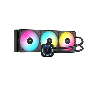 Corsair CW-9060076-WW système de refroidissement d’ordinateur Processeur Refroidisseur hybride 14 cm Noir 1 pièce(s)