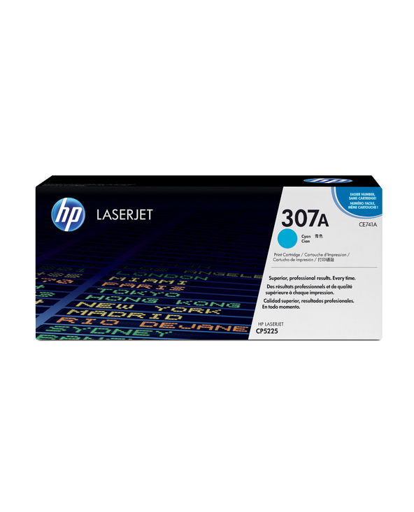 HP 307A toner LaserJet cyan authentique