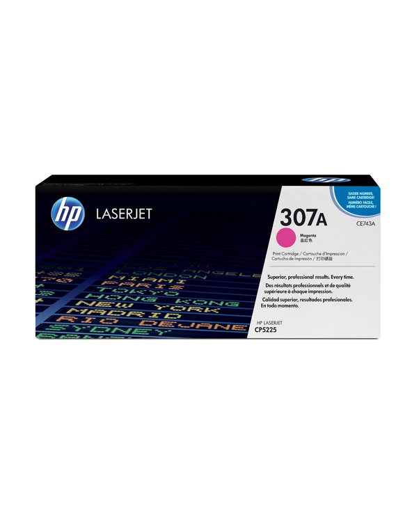HP 307A toner LaserJet magenta authentique
