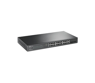 TP-Link JetStream TL-SG2428P commutateur réseau Géré L2/L2+ Gigabit Ethernet (10/100/1000) Connexion Ethernet, supportant l'alim