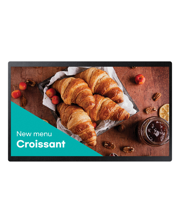 Samsung QBC QB24C Écran plat de signalisation numérique 60,5 cm (23.8") LED Wifi 250 cd/m² Full HD Noir Intégré dans le processe