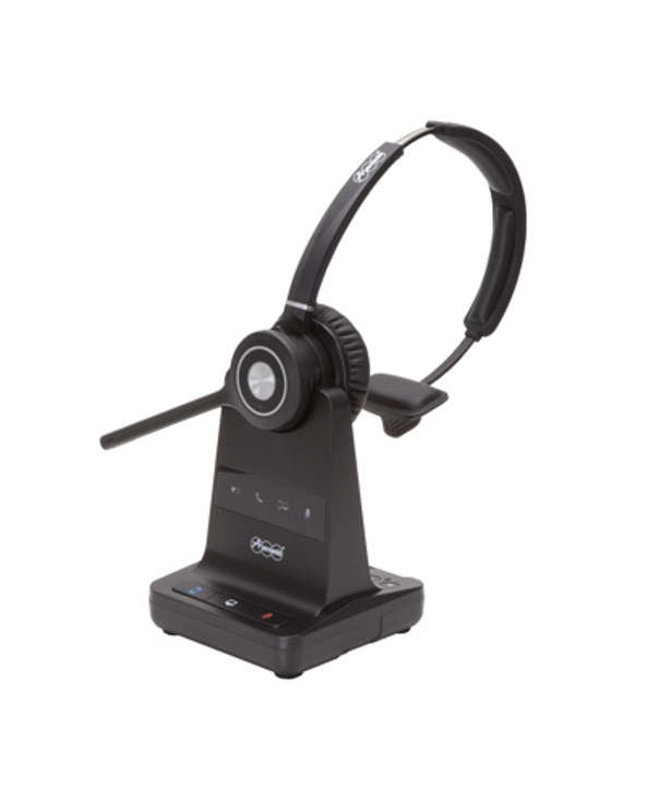 Auerswald COMfortel H-600 Casque Avec fil &sans fil Arceau Bureau/Centre d'appels Bluetooth Noir