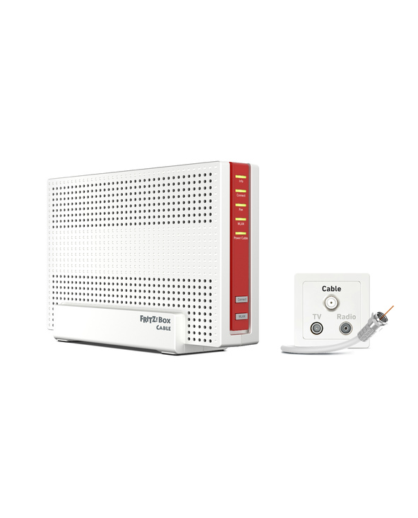 FRITZ!Box 6690 routeur sans fil Gigabit Ethernet Bi-bande (2,4 GHz / 5 GHz) Blanc