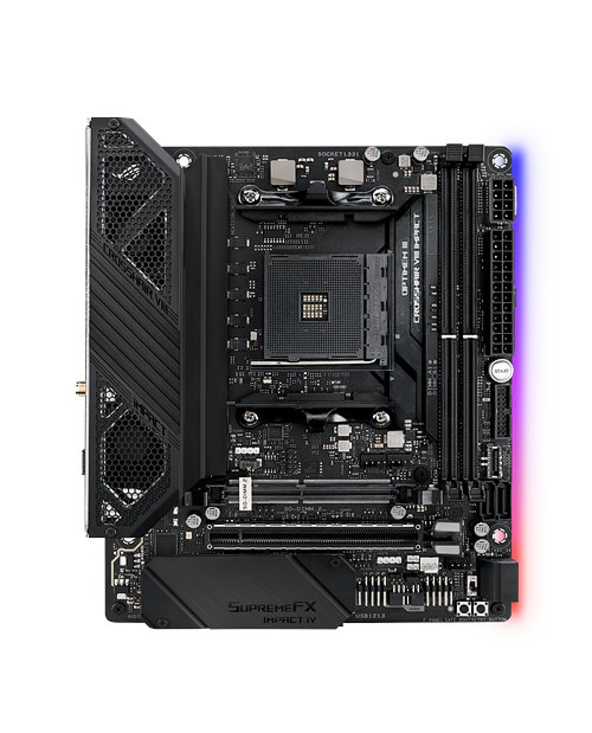 ASUS ROG Crosshair VIII Impact AMD X570 Emplacement AM4 Mini DTX