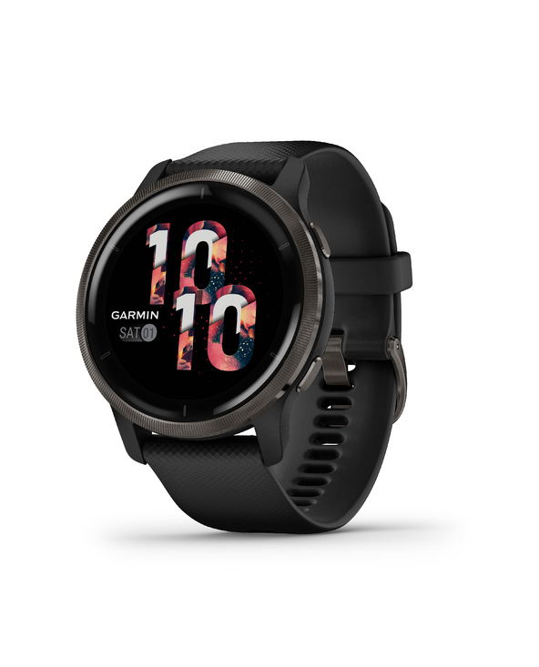 Garmin Venu 2 3,3 cm (1.3") AMOLED 45.4 mm Numérique 416 x 416 pixels Écran tactile Wifi GPS (satellite)