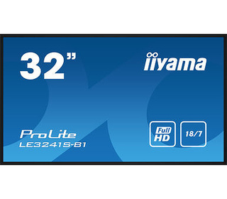 iiyama LE3241S-B1 affichage de messages Écran plat de signalisation numérique 80 cm (31.5") 350 cd/m² Full HD Noir 18/7