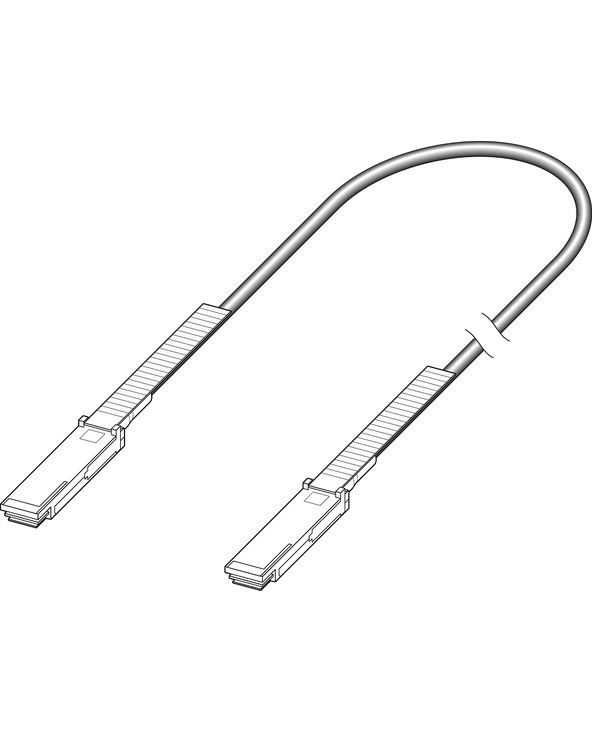 Extreme networks 100 Gb, QSFP28-QSFP28 1m câble InfiniBand et à fibres optiques