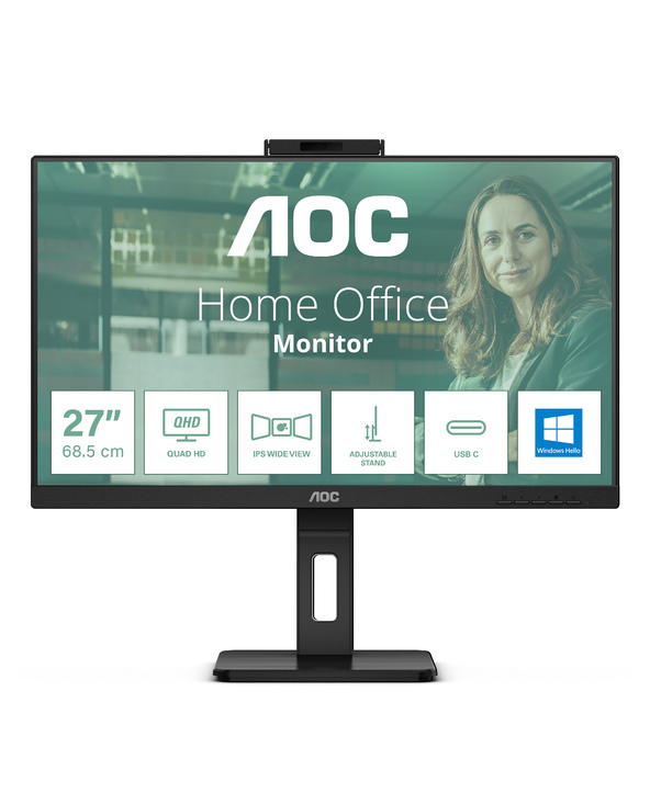 AOC Q27P3CW 27" LED Quad HD 4 ms Noir