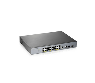 Zyxel GS1350-18HP-EU0101F commutateur réseau Géré L2 Gigabit Ethernet (10/100/1000) Connexion Ethernet, supportant l'alimentatio