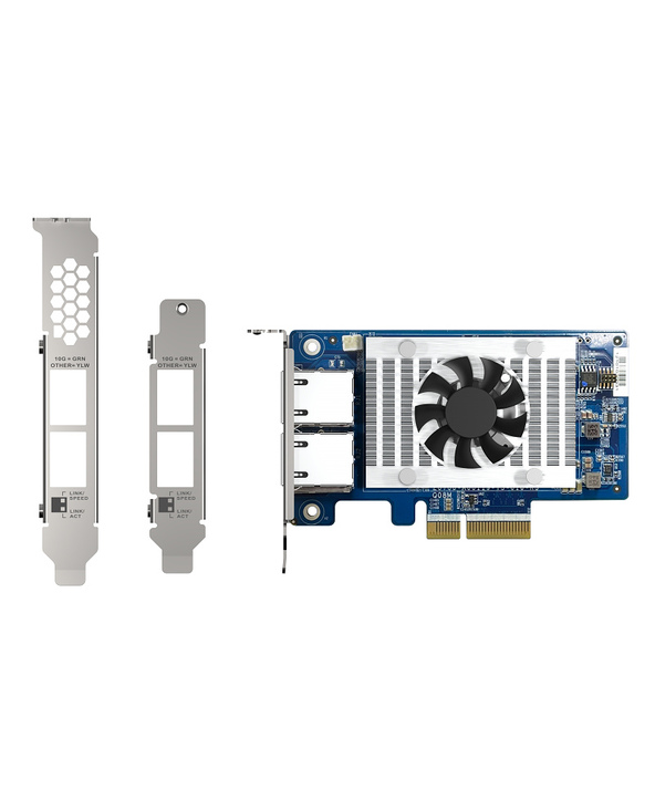 QNAP QXG-10G2T-X710 carte réseau Interne Ethernet 1000 Mbit/s