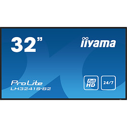 iiyama LH3241S-B2 affichage de messages En forme de kiosk 80 cm (31.5") LED 350 cd/m² Full HD Noir 24/7