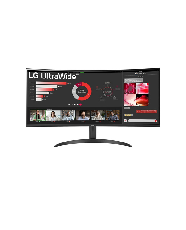 LG 34WR50QC-B.AEU 34" LCD UltraWide Quad HD Noir