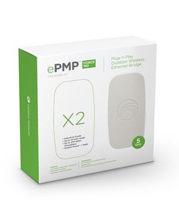 Cambium Networks ePMP Bridge-in-a-Box Pont réseau 200 Mbit/s Blanc