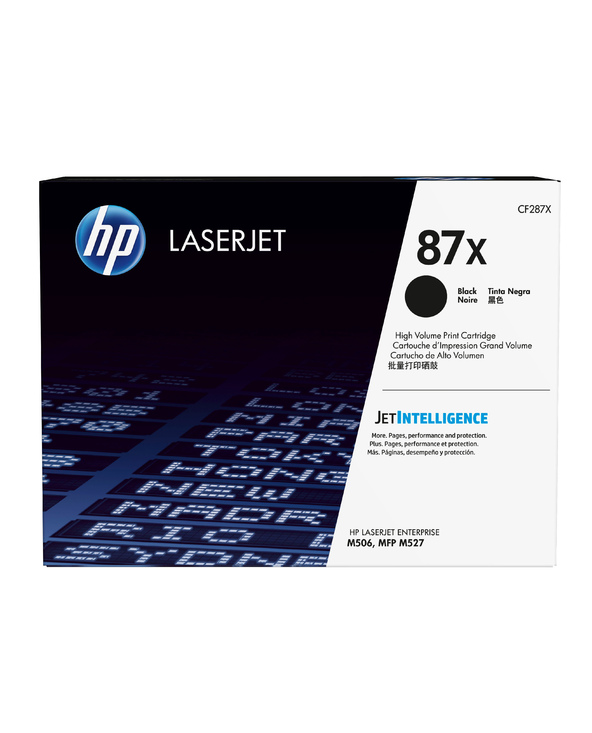 HP 87X toner LaserJet noir grande capacité authentique