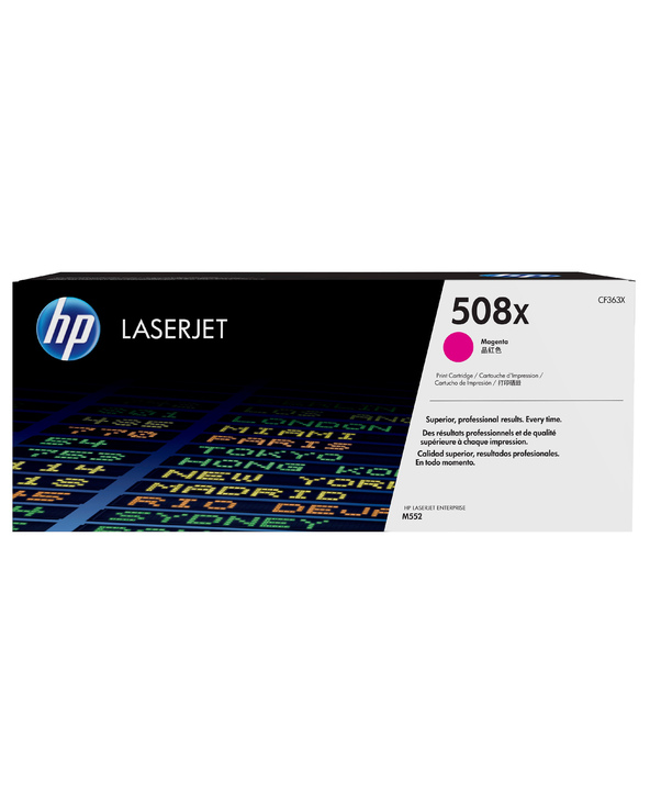 HP 508X toner LaserJet Magenta grande capacité authentique