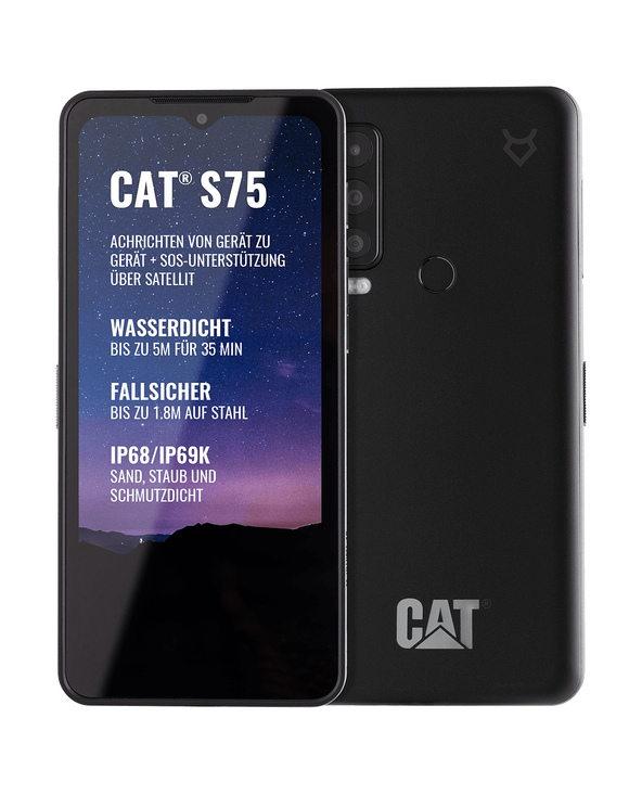 CAT S75 6.58" 128 Go Noir