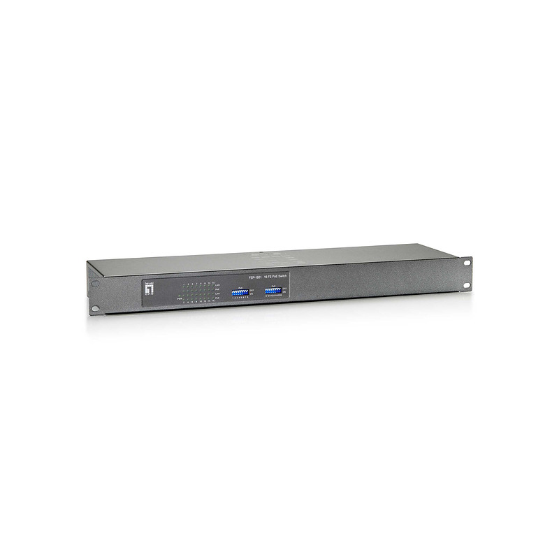 LevelOne FEP-1601W150 commutateur réseau Fast Ethernet (10/100) Connexion Ethernet, supportant l'alimentation via ce port (PoE)