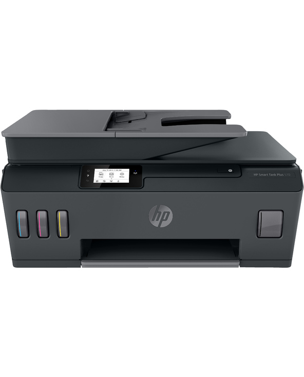 HP Smart Tank Plus Imprimante Tout-en-un sans fil 570, Couleur, Imprimante pour Domicile, Impression, numérisation, copie, charg