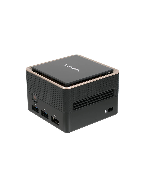 ECS LIVA Q3 PLUS Mini PC AMD Ryzen Embedded V1000 8 Go 128 Go Non Noir