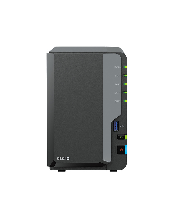 Synology DiskStation DS224+ serveur de stockage NAS Bureau Ethernet/LAN Noir J4125