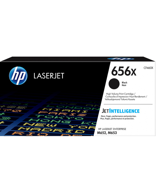 HP 656X Toner noir LaserJet authentique grande capacité