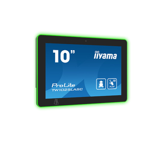 iiyama TW1025LASC-B1PNR écrans d’affichage de salle de réunion 25,6 cm (10.1") 1280 x 800 pixels LED 802.11b, 802.11g, Wi-Fi 4 (