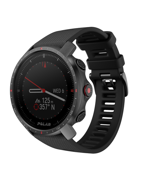Polar Grit X Pro 3,05 cm (1.2") MIP 47 mm Numérique 240 x 240 pixels Écran tactile Noir GPS (satellite) Polar Grit X Pro 3,05 cm (1.2") MIP 47 mm Numérique 240 x 240 pixels Écran tactile Noir GPS (satellite)