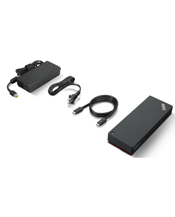 Lenovo ThinkPad Universal Thunderbolt 4 Smart Dock Avec fil Noir