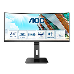 AOC P2 CU34P2A 34" LED Quad HD 1 ms Noir
