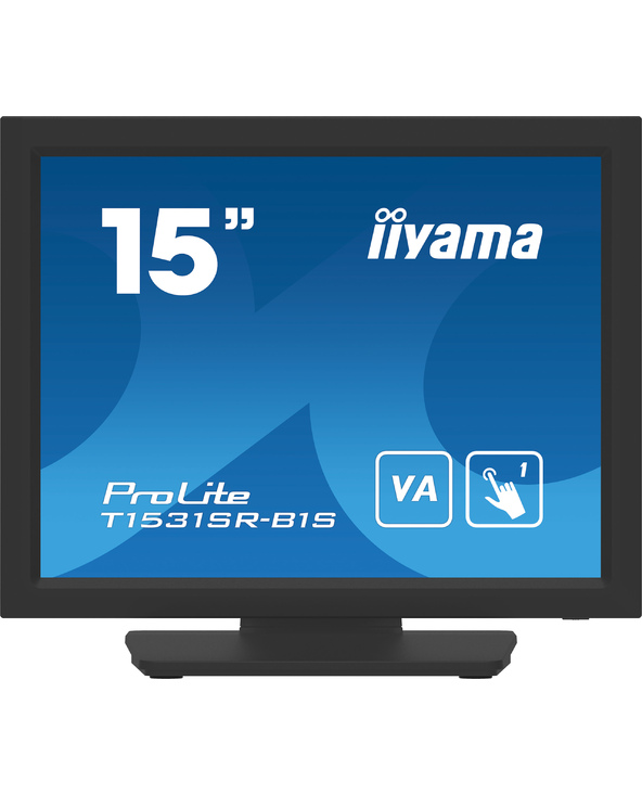 iiyama T1531SR-B1S Moniteur de caisse 38,1 cm (15") 1024 x 768 pixels XGA Écran tactile