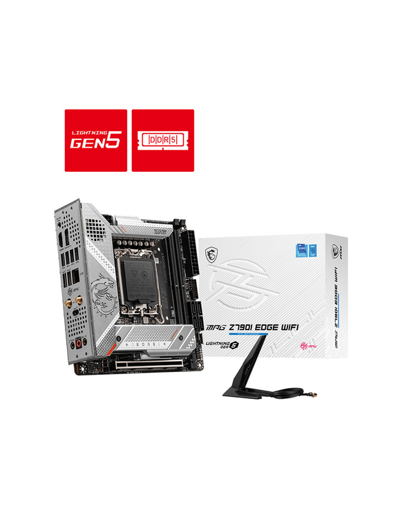 MSI MPG Z790I EDGE WIFI carte mère Intel Z790 LGA 1700 mini ITX