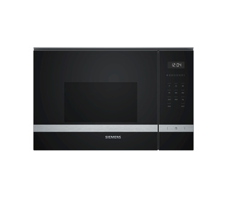 Siemens iQ500 BF555LMS0 micro-onde Intégré Micro-onde simple 25 L 900 W Noir