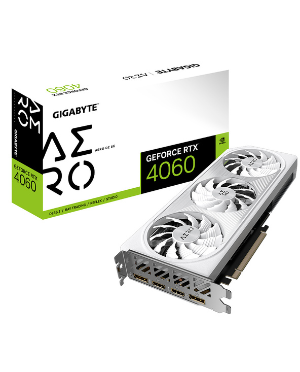 Gigabyte AERO GeForce RTX 4060 OC 8G NVIDIA 8 Go GDDR6