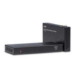 Lindy 38217 extension audio/video Émetteur et récepteur AV Noir