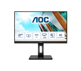 AOC U27P2CA 27" LED 4K Ultra HD 4 ms Noir