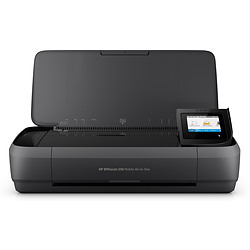 HP OfficeJet Imprimante tout-en-un portable 250, Couleur, Imprimante pour Petit bureau, Impression, copie, numérisation, Chargeu