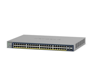 NETGEAR GS728TP Géré L2/L3/L4 Gigabit Ethernet (10/100/1000) Connexion Ethernet, supportant l'alimentation via ce port (PoE) Gri