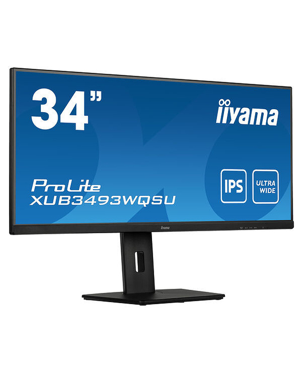 iiyama ProLite XUB3493WQSU-B5 34" LED UltraWide Quad HD 4 ms Noir