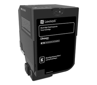 Lexmark 74C2HKE Cartouche de toner 1 pièce(s) Original Noir