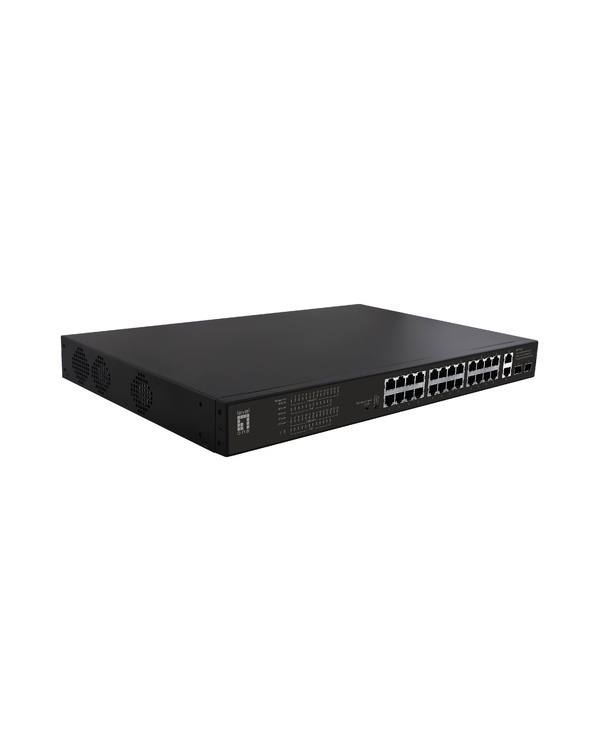 LevelOne FGP-2831 commutateur réseau Non-géré Fast Ethernet (10/100) Connexion Ethernet, supportant l'alimentation via ce port (
