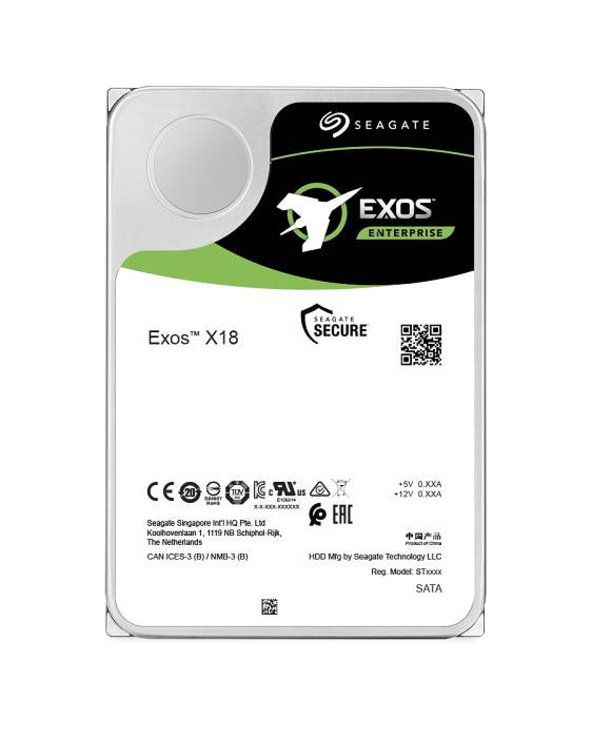 Seagate Enterprise ST18000NM000J disque dur 3.5" 18 To Série ATA III