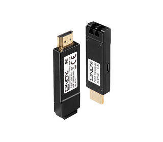 Lindy 38170 extension audio/video Émetteur et récepteur AV Noir