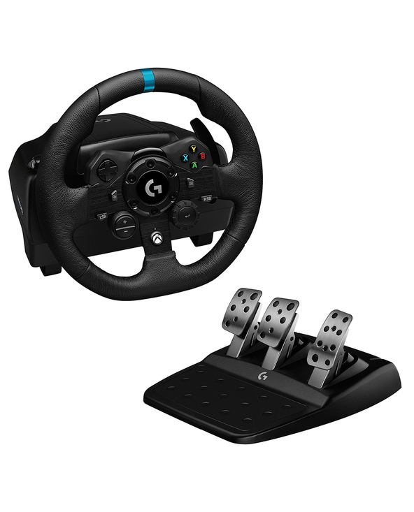 Logitech G G923 Noir USB 2.0 Volant + pédales Analogique/Numérique PC, Xbox One, Xbox Series S, Xbox Series X