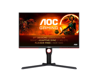 AOC G3 Q27G3XMN/BK 27" LED 2K Ultra HD 5 ms Noir