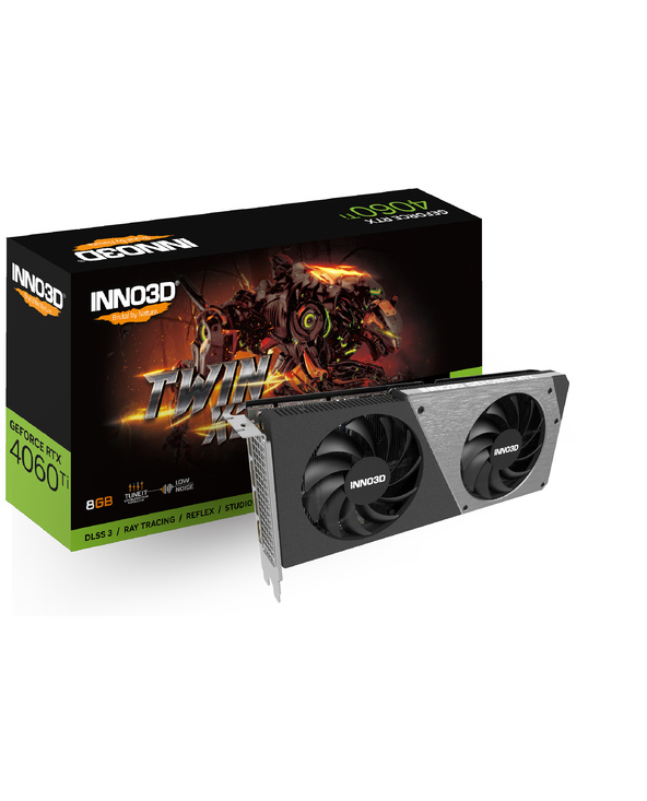 Inno3D N406T2-08D6-171153N carte graphique NVIDIA GeForce RTX 4060 Ti 8 Go GDDR6