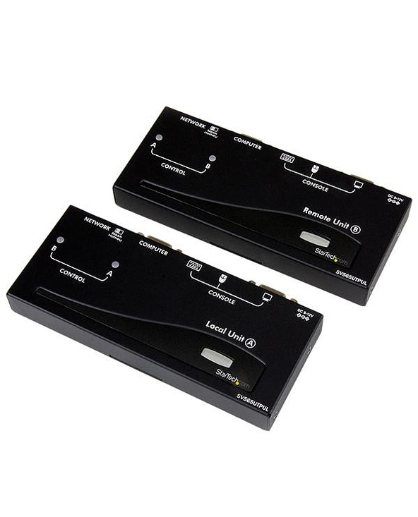 StarTech.com Extendeur Prolongateur de Console KVM de 300m sur Cat5 avec VGA et USB