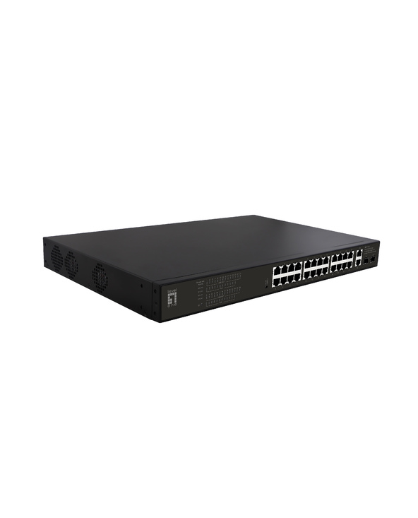 LevelOne GEP-2821 commutateur réseau Non-géré Gigabit Ethernet (10/100/1000) Connexion Ethernet, supportant l'alimentation via c