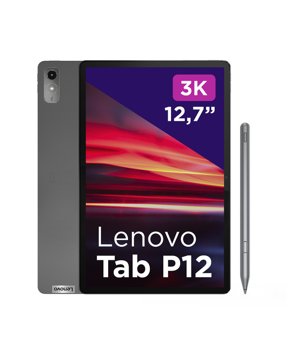 Lenovo Tab P12 12.7" 128 Go Gris
