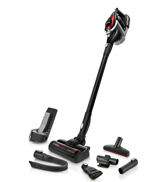 Bosch BSS81POW1 aspirateur balai et balai électrique Batterie Sec Noir 5 Ah Bosch BSS81POW1 aspirateur balai et balai électrique Batterie Sec Noir 5 Ah
