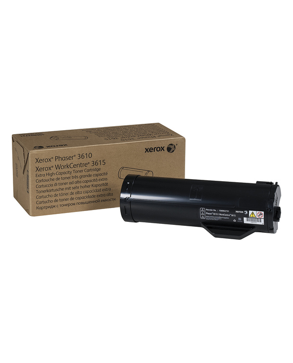 Xerox Cartouche de toner Noir de Très haute capacité Phaser 3610, WorkCentre 3615 (25300 pages) - 106R02731